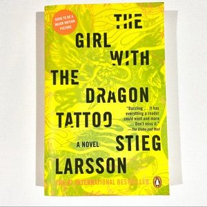 The Girl With The Dragon Tattoo Paperback book by Stieg Larsson